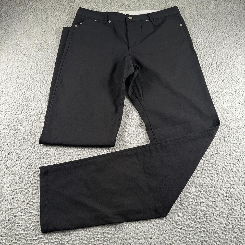 Outlier Workcloth Pants Mens 36L Black Doubleweave Canvas FO Water Resistant